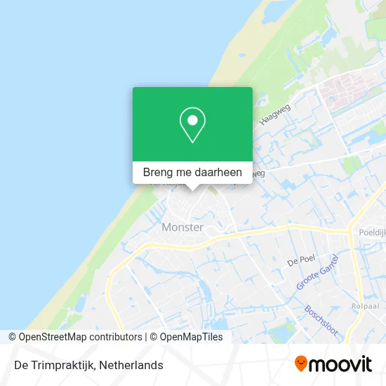 De Trimpraktijk kaart