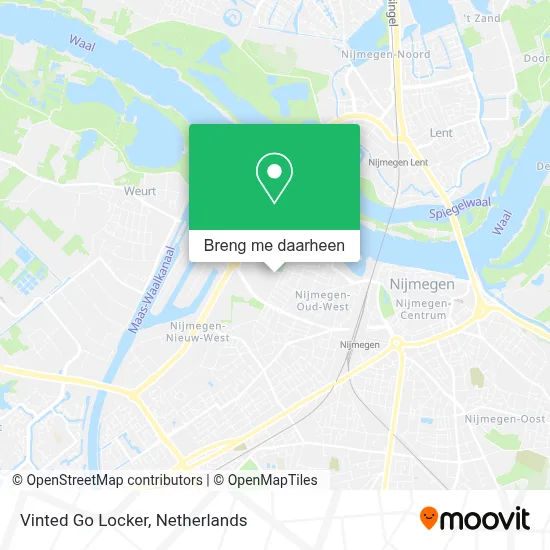 Vinted Go Locker kaart