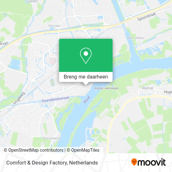 Comfort & Design Factory kaart