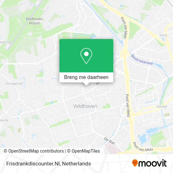 Frisdrankdiscounter.Nl kaart