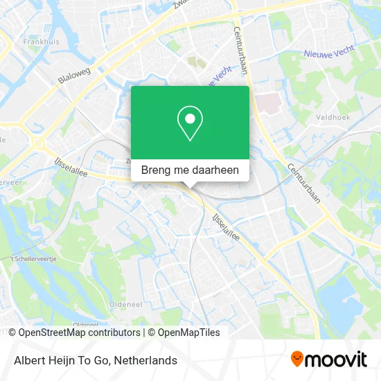 Albert Heijn To Go kaart