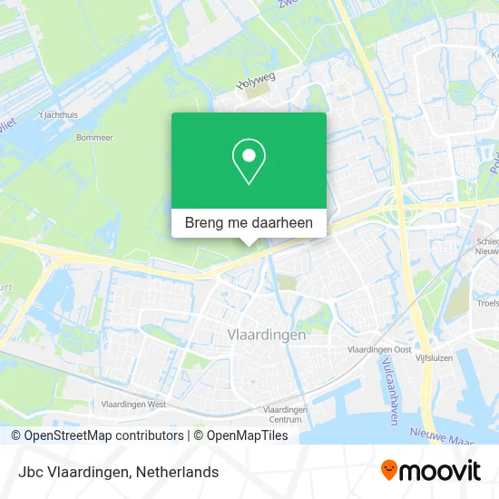Jbc Vlaardingen kaart
