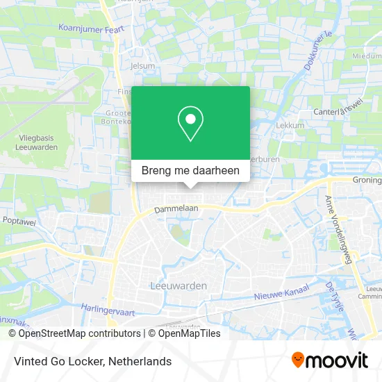 Vinted Go Locker kaart