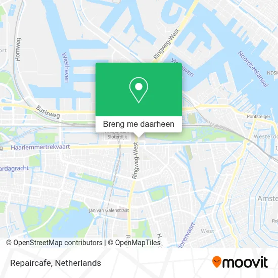 Repaircafe kaart