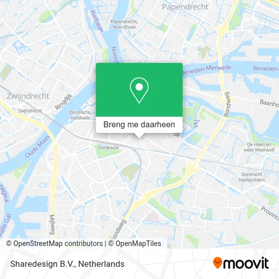 Sharedesign B.V. kaart