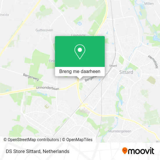 DS Store Sittard kaart