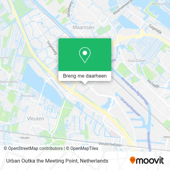 Urban Outka the Meeting Point kaart
