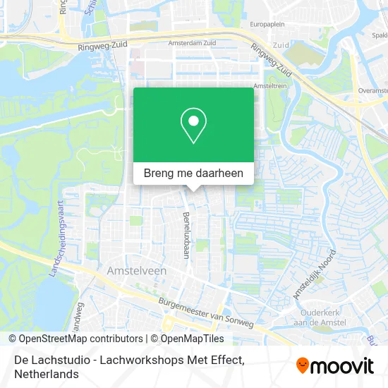 De Lachstudio - Lachworkshops Met Effect kaart