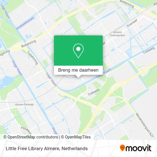 Little Free Library Almere kaart