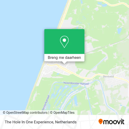 The Hole In One Experience kaart