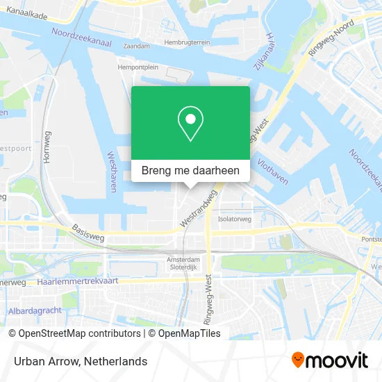 Urban Arrow kaart