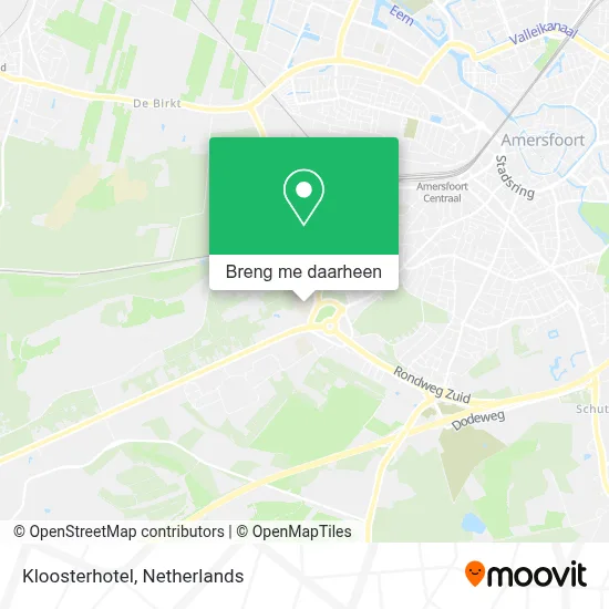 Kloosterhotel kaart