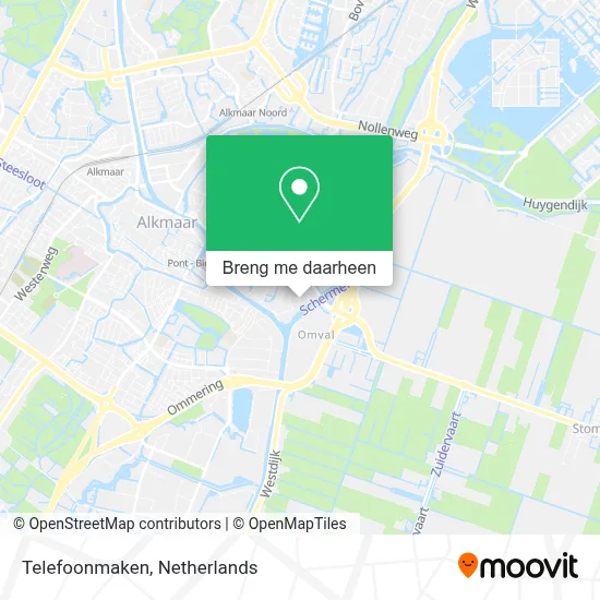 Telefoonmaken kaart