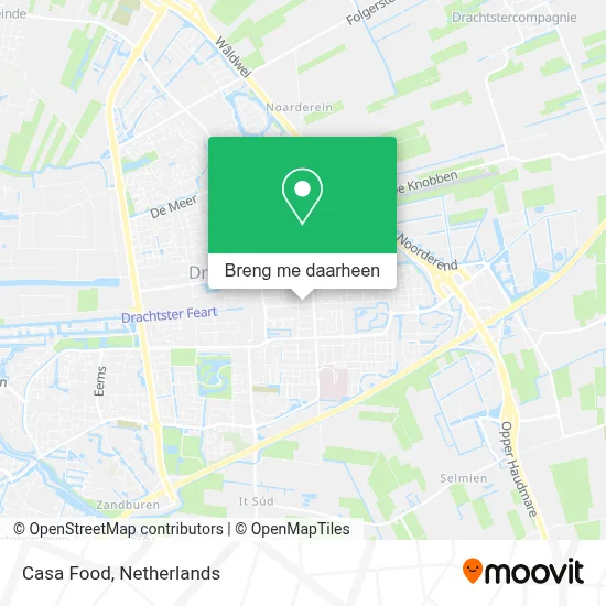 Casa Food kaart