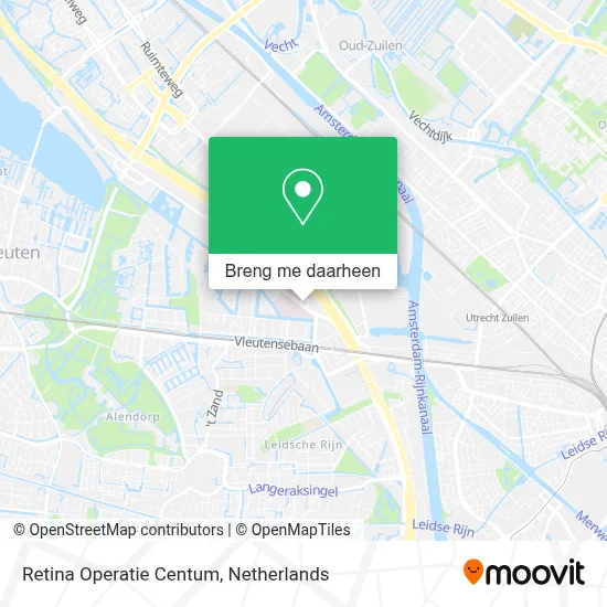 Retina Operatie Centum kaart
