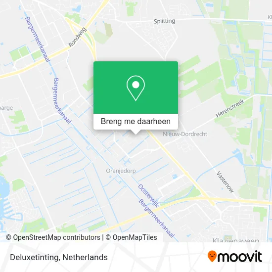 Deluxetinting kaart