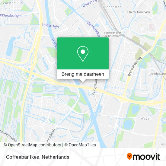 Coffeebar Ikea kaart