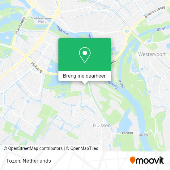 Tozen kaart