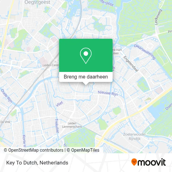 Key To Dutch kaart