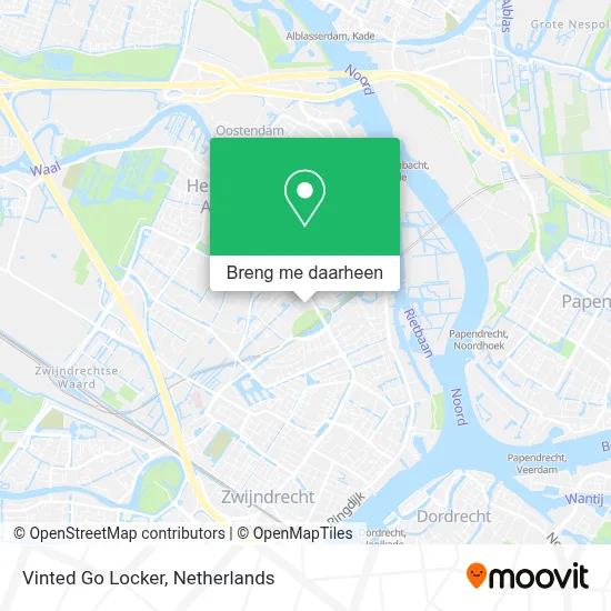 Vinted Go Locker kaart