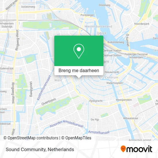 Sound Community kaart