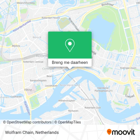 Wolfram Chain kaart