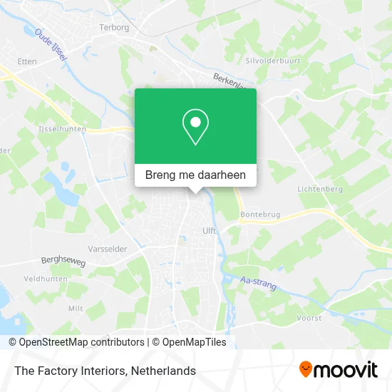 The Factory Interiors kaart