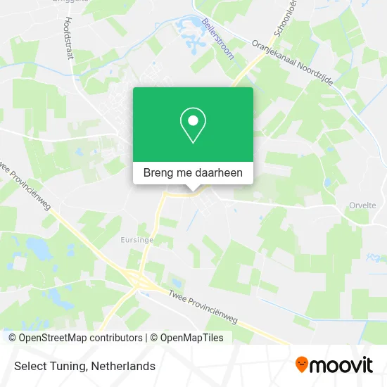 Select Tuning kaart