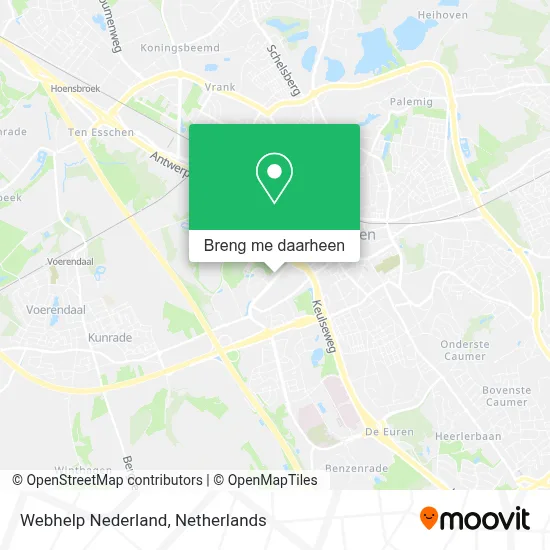 Webhelp Nederland kaart
