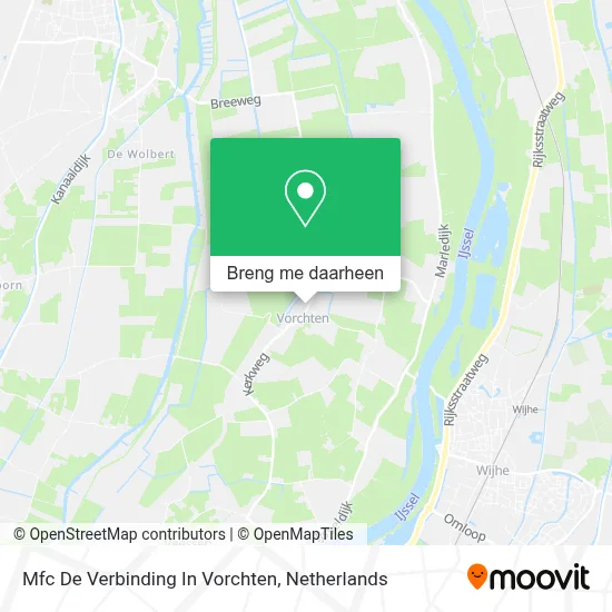 Mfc De Verbinding In Vorchten kaart