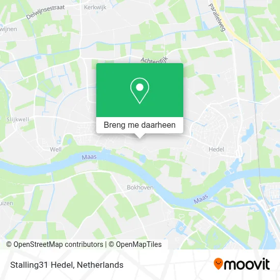 Stalling31 Hedel kaart