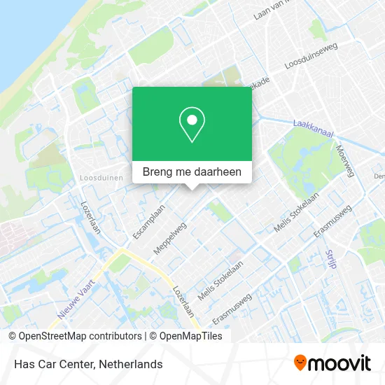 Has Car Center kaart