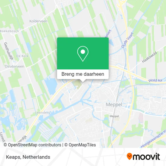 Keaps kaart