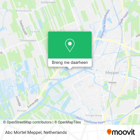 Abc Mortel Meppel kaart