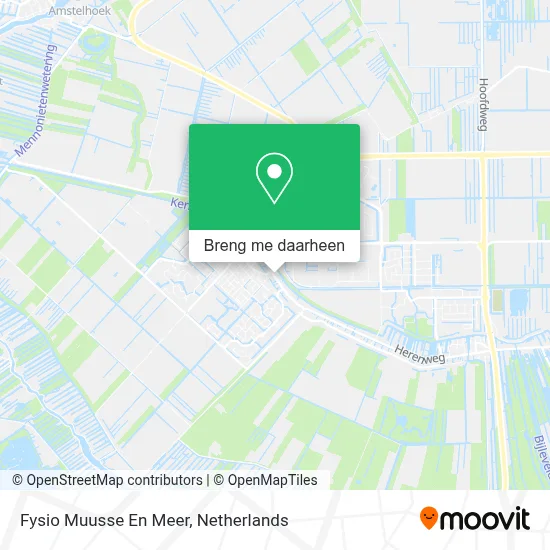 Fysio Muusse En Meer kaart