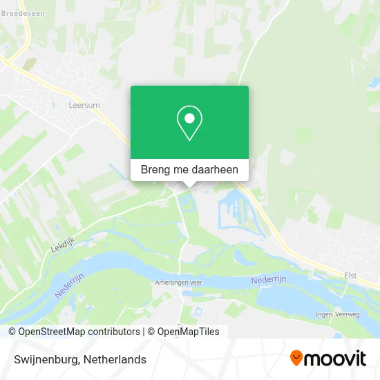 Swijnenburg kaart