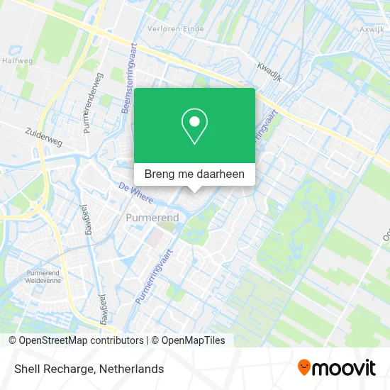 Shell Recharge kaart