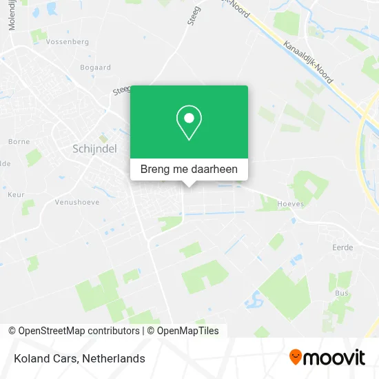 Koland Cars kaart