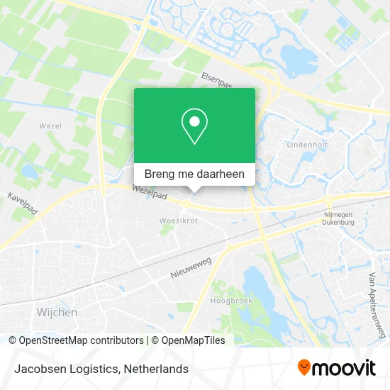 Jacobsen Logistics kaart