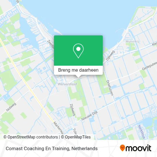 Comast Coaching En Training kaart