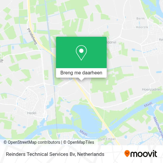 Reinders Technical Services Bv kaart