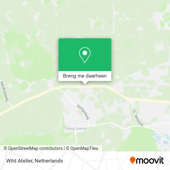 Wild Atelier kaart