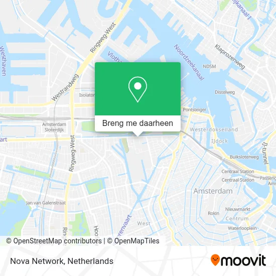 Nova Network kaart