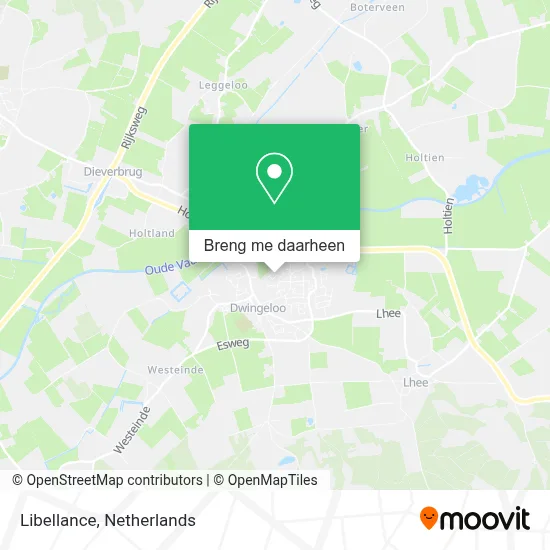 Libellance kaart