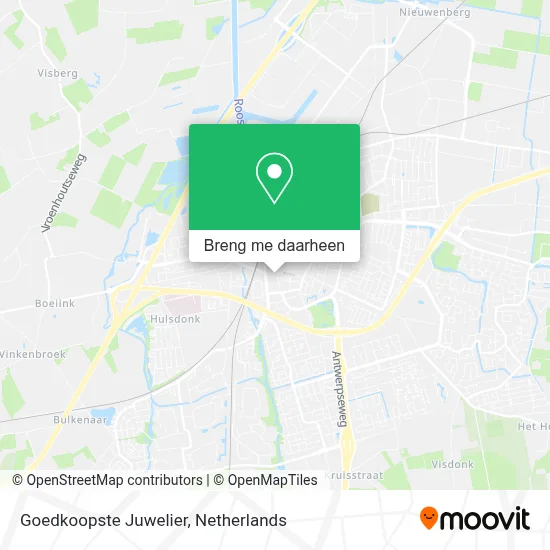 Goedkoopste Juwelier kaart