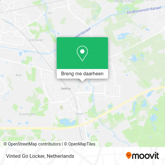 Vinted Go Locker kaart