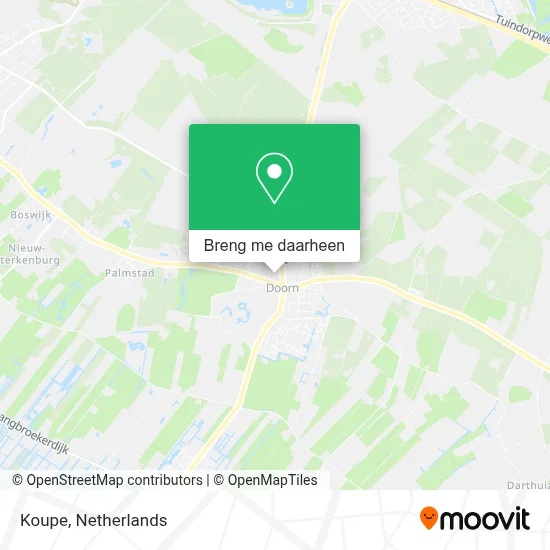 Koupe kaart