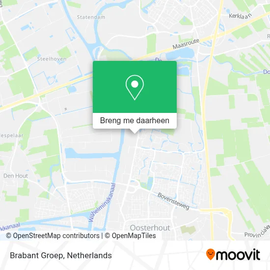 Brabant Groep kaart