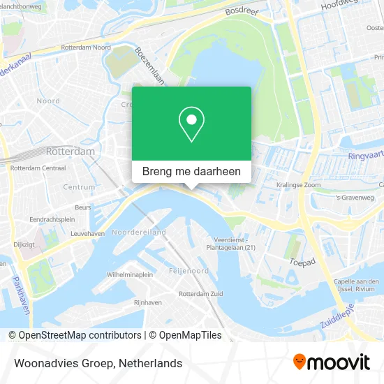 Woonadvies Groep kaart