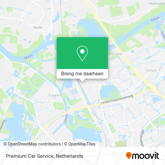 Premium Car Service kaart